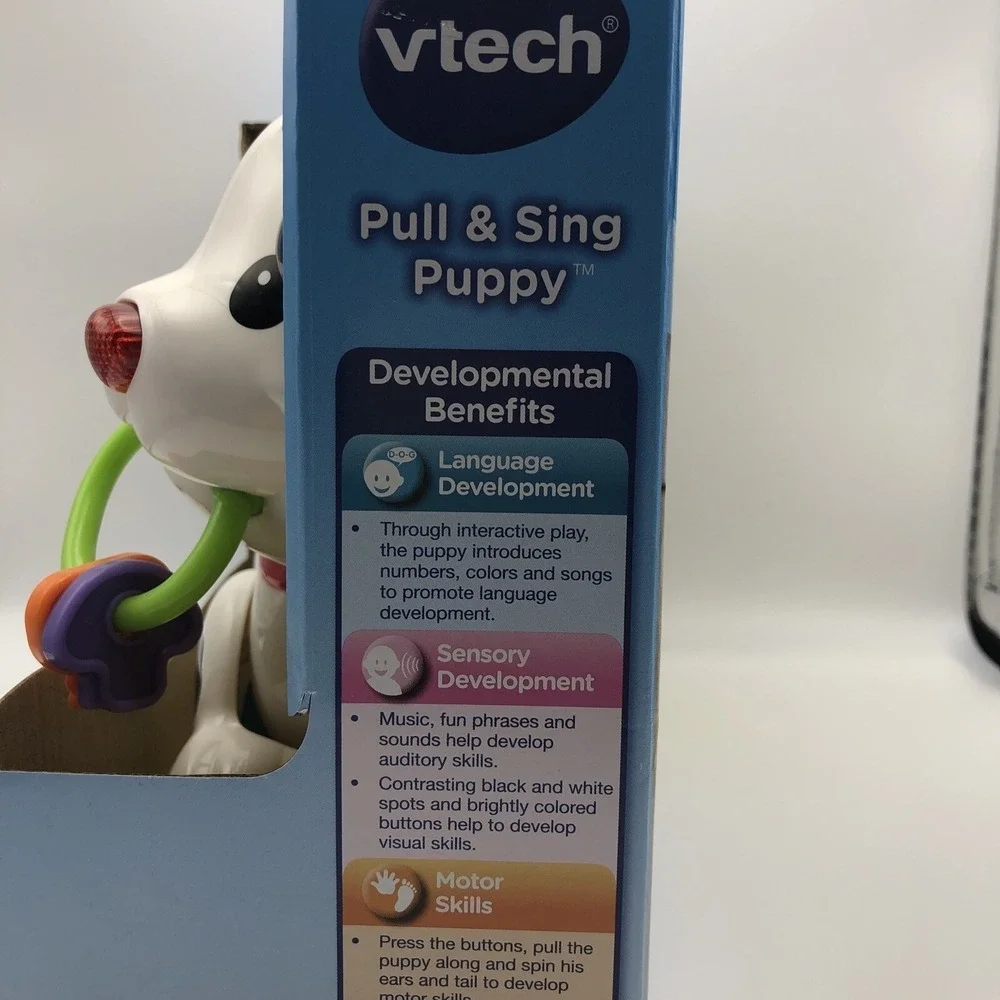 VTech Pull & Sing Puppy Interactive Learning‎ Walking Toy Dalmatian 6-36 Months